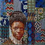 Vibrant, beaded portraits by Felandus Thames