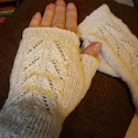 Queen Lucy's Fingerless Mitts by Rachel C