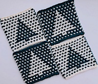 Worsted Tree Coasters by Amy Marie