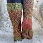 Bedizen Socks by Meiju Kallio