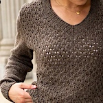 Black Oak pullover by Anne Hanson