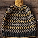 Bousta Beanie by Gudrun Johnston, official Shetland Wool Week pattern
