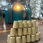 Beer yeast leftovers spun into a promising sustainable yarn