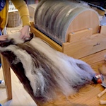 Electric Brother drum carder review - video