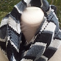 Chevron Delight Infinity Scarf