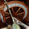 Spinning and felting coreless corespun single yarn