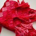 Entrelac Shawl with Tassels