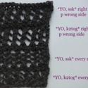 The politically incorrect knit stitch