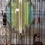 Hella Jongerius fills atrium of Parisian foundation with a giant loom