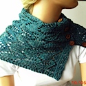 Gothic lace cowl