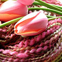 Handspun Peony