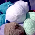 Lifechanging knitted knockers for breast cancer survivors
