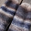 Handspun experiments: opposing 3-ply sock yarn