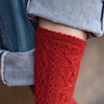 How to knit a folded picot hem