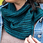 Rib Welt Cowl by SweaterFreak