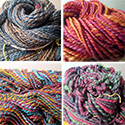 Blocking fresh-spun yarns