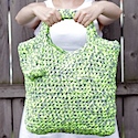 Crochet T-shirt Yarn Tote