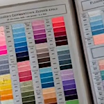This bright yarn is over 100 years old!