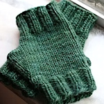 75 Yard Malabrigo Fingerless Mitts by Jeanne Stevenson