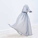 Brandon Morris' ghostly fiberglass gowns