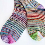 Colorful Helix Socks