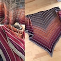 Gradient shawl