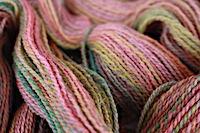 Yarn from Haunui fibre spun by sandandskycreations