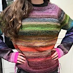 Hand spun stripes