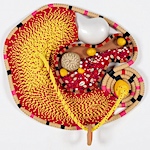 Maria Nepomuceno's mixed-media sculptures