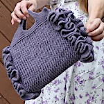 Romantic Ruffle Bag by Brianna Iaropoli