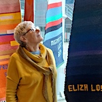 Vicky Ellis woven sails to remember lost ships
