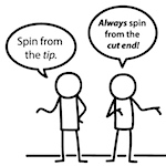 When spinning teachers disagree