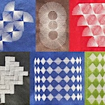 Exploring algorithmic art (using turtlestitch) 