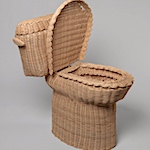 woven toilet
