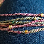 Beaded chain-plied yarn... give it a try