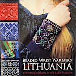 Beaded Wrist Warmers from Lithuania by Irena Felomena Juskiene