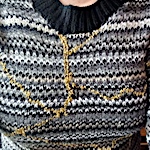 Broken Glass Brick Sweater