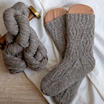 Cardigan Sock by Anne Hanson