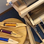 What should I do about repeating weft stripes?