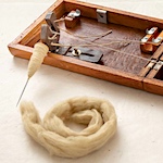 First Steps in Charkha Spinning