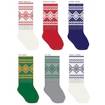 Knitted Christmas socks