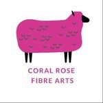 Logo for Coral Rose Fibre Arts
