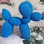 Crochet Balloon Dog by Gloria B