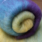 Deconstruct a hand-dyed braid to add depth