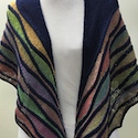Light Waves shawl