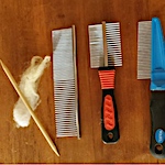 The versatile and inexpensive dog comb