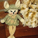 Crocheted Easter Bunny by HobbyHilda