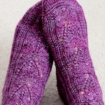 Elodia Socks by by Sarah Jordan