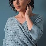 Embrasser - crochet bolero wrap by Johanna Huck