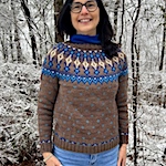 A sweater inspired by a family photo